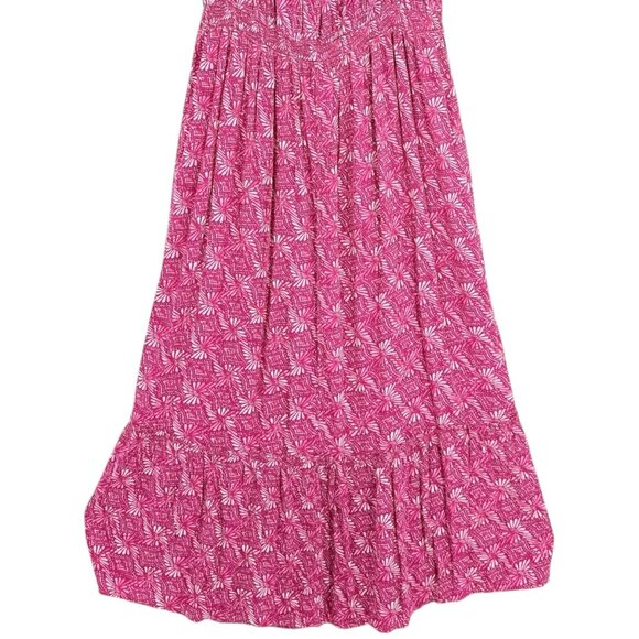 Terra & Sky Women's Off Shoulder Batik Geometric Print Maxi Dress Size 1X NWT - Picture 6 of 12